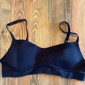 Calvin Klein Black Super Soft Comfy Bra